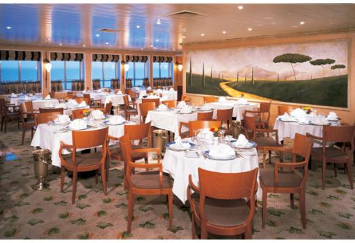 El refinado Restaurante Bistro